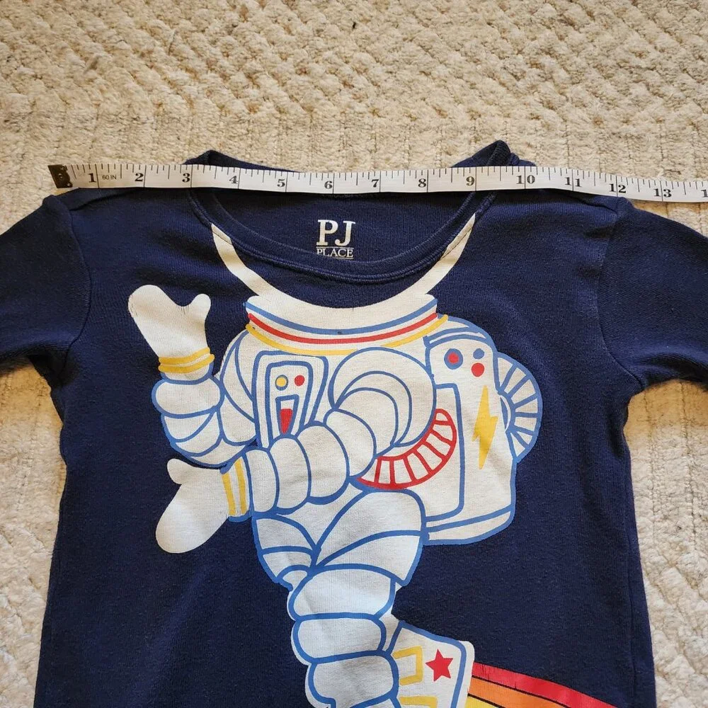 The Children's Place PJ Place Astronaut Long Sleeve Tee - Size 5T